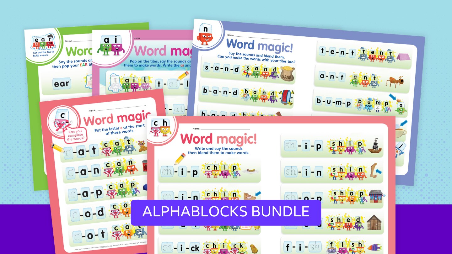 More Alphablocks Word Magic With The ch And sh Sounds BBC More Alphablocks Word Magic With The ch And sh Sounds BBC