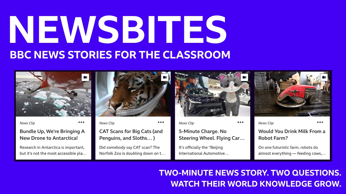 Newsbites: BBC News Stories for the Classroom