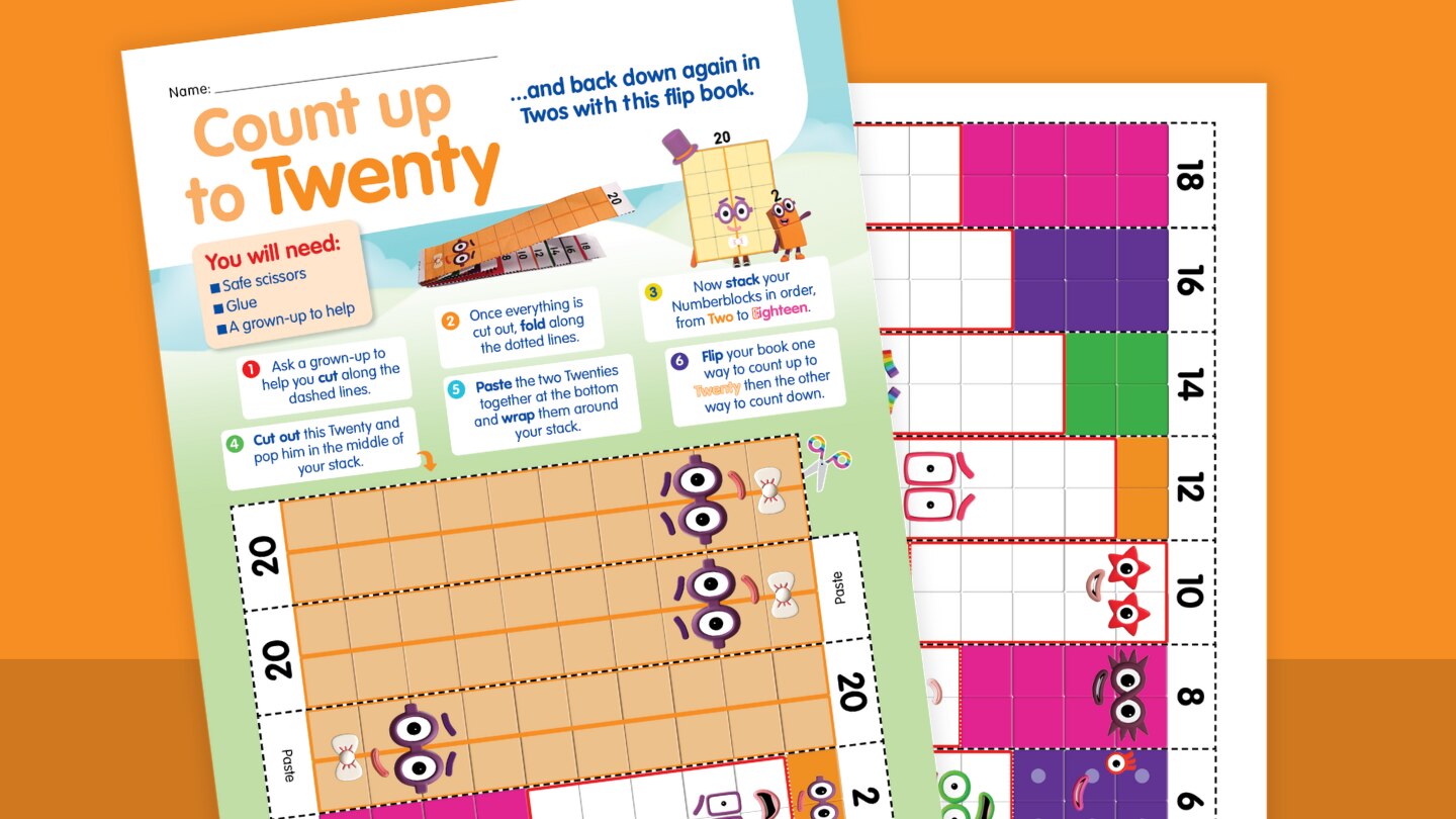 Wiggle Those Fingers And Toes With Numberblock Twenty BBC Learning Hub Wiggle Those Fingers And Toes With Numberblock Twenty BBC Learning Hub